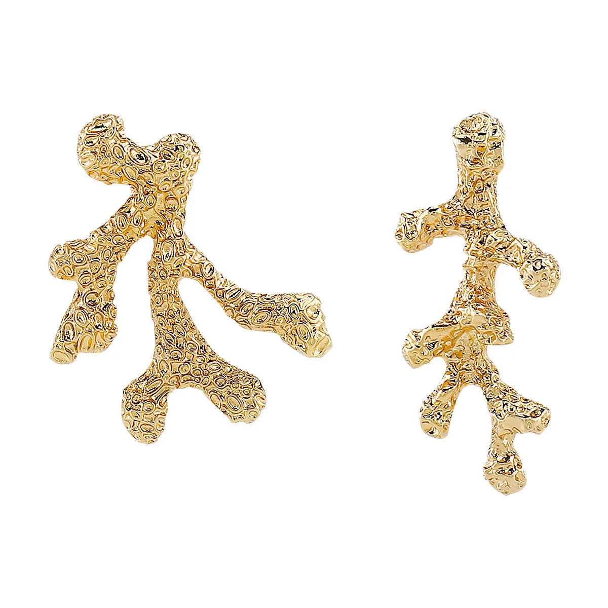 Coral earrings