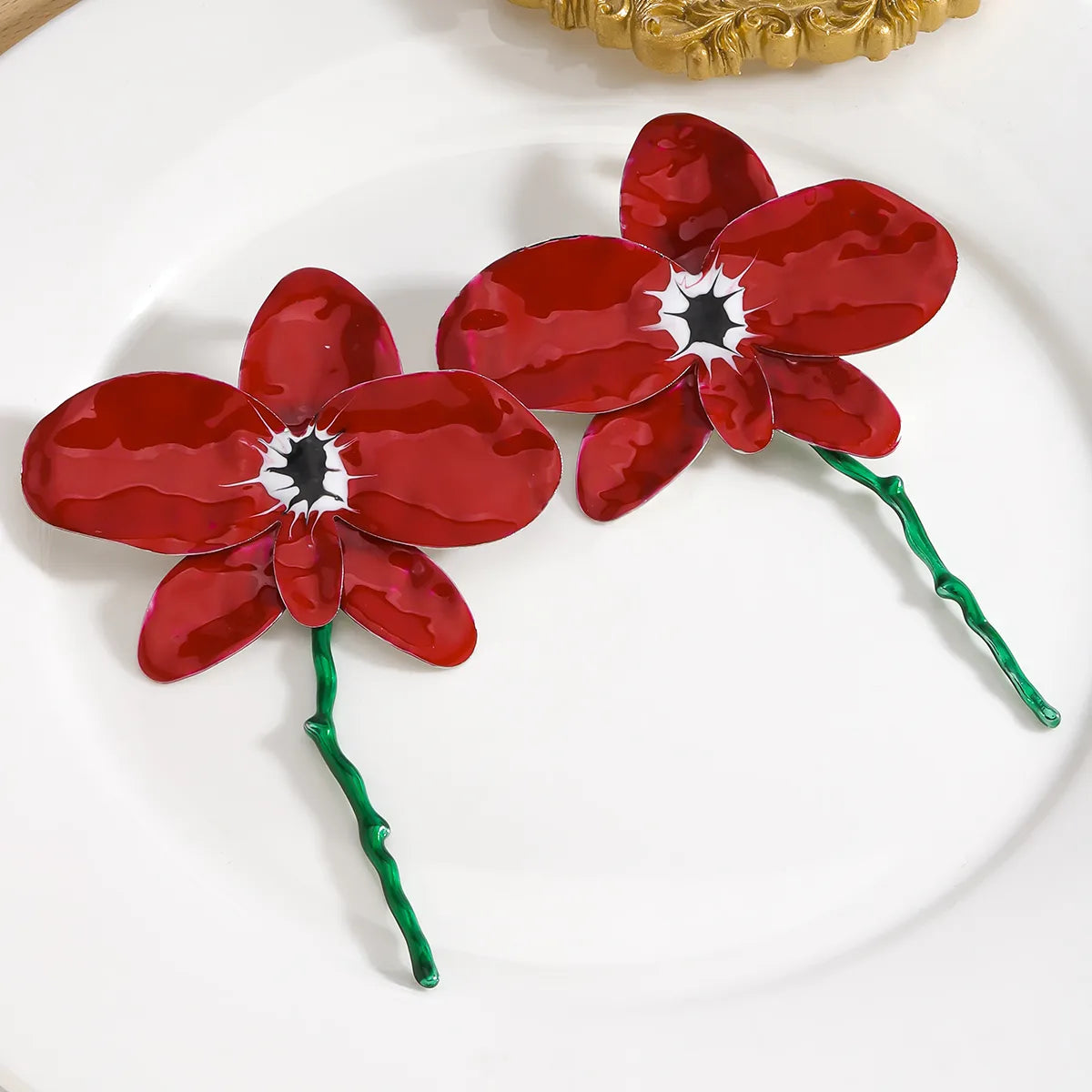 Poppy earrings