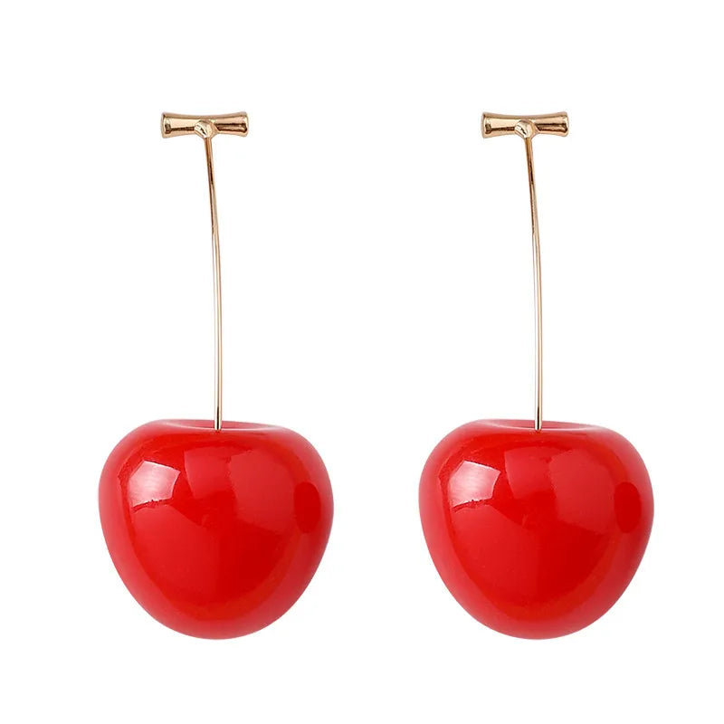 Sweet cherry earrings