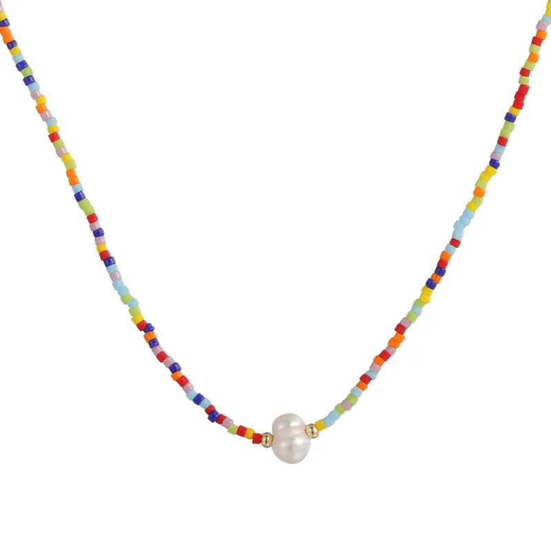 Crystal Pearls necklaces