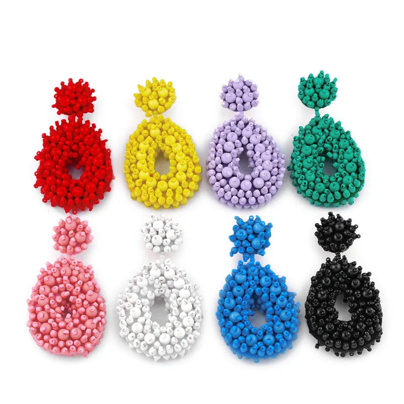 Figure earrings