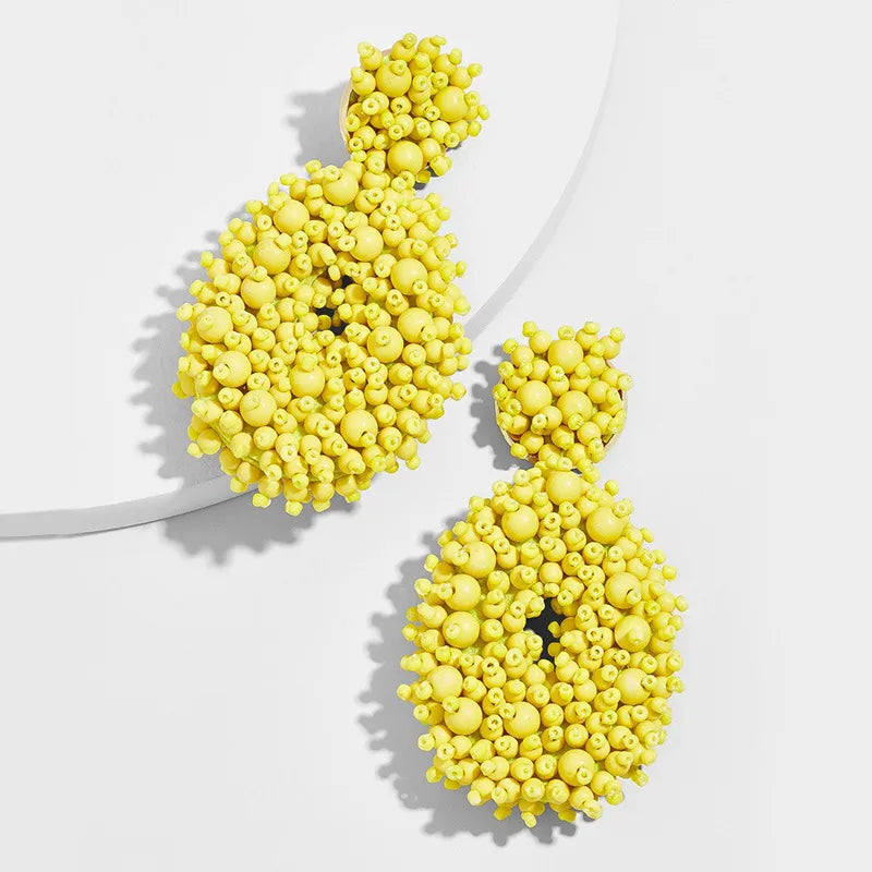 Figure earrings