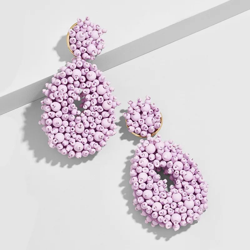 Figure earrings