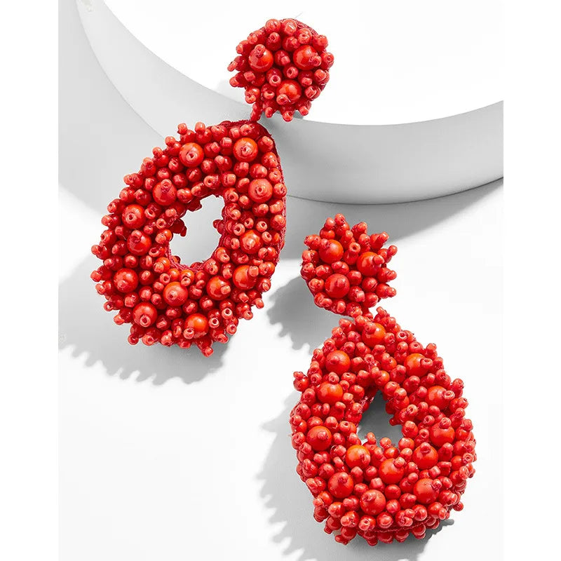Figure earrings