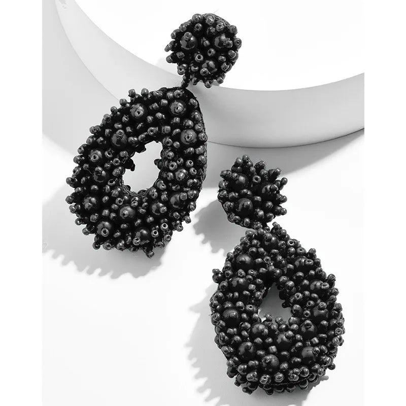 Figure earrings