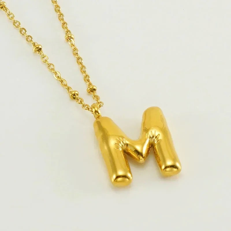 AE initials letter necklaces
