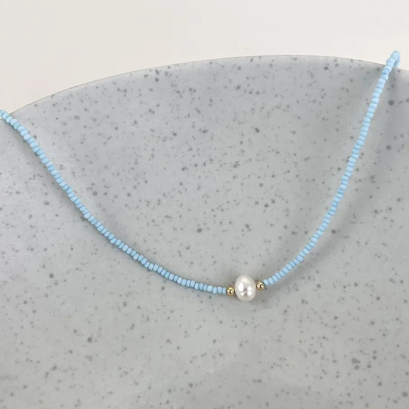 Crystal Pearls necklaces