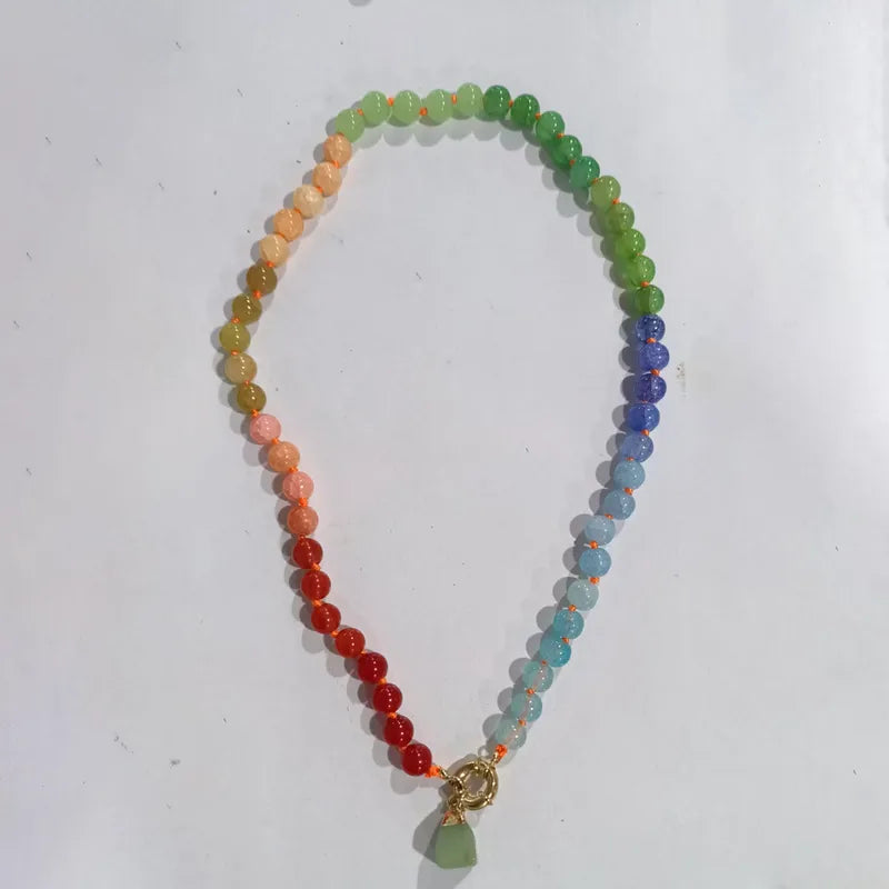 White crystal necklaces