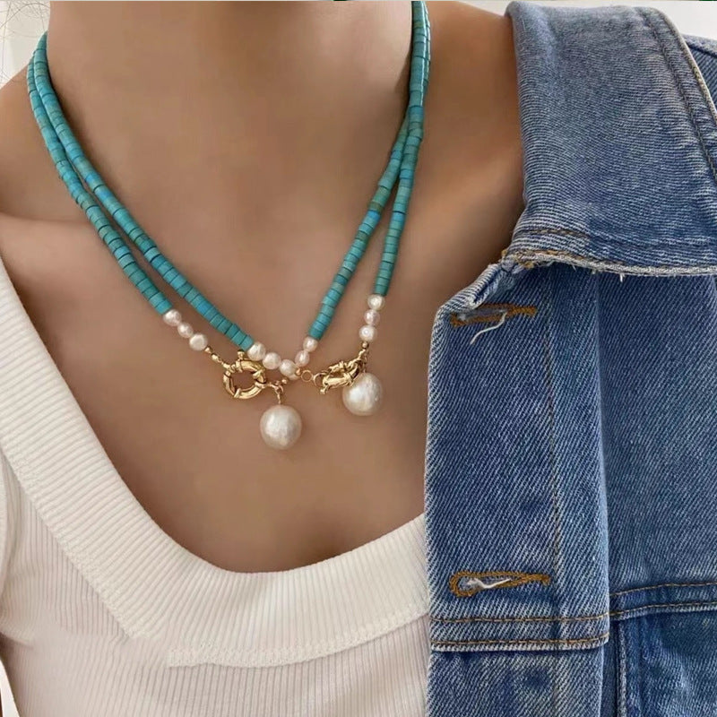 Shelly necklaces