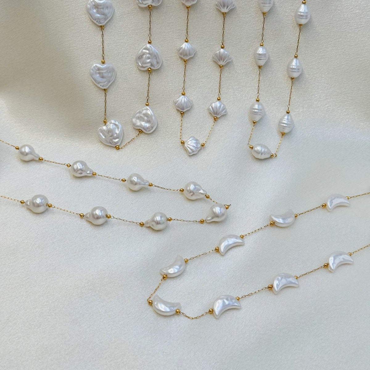 Pearl Cross necklaces