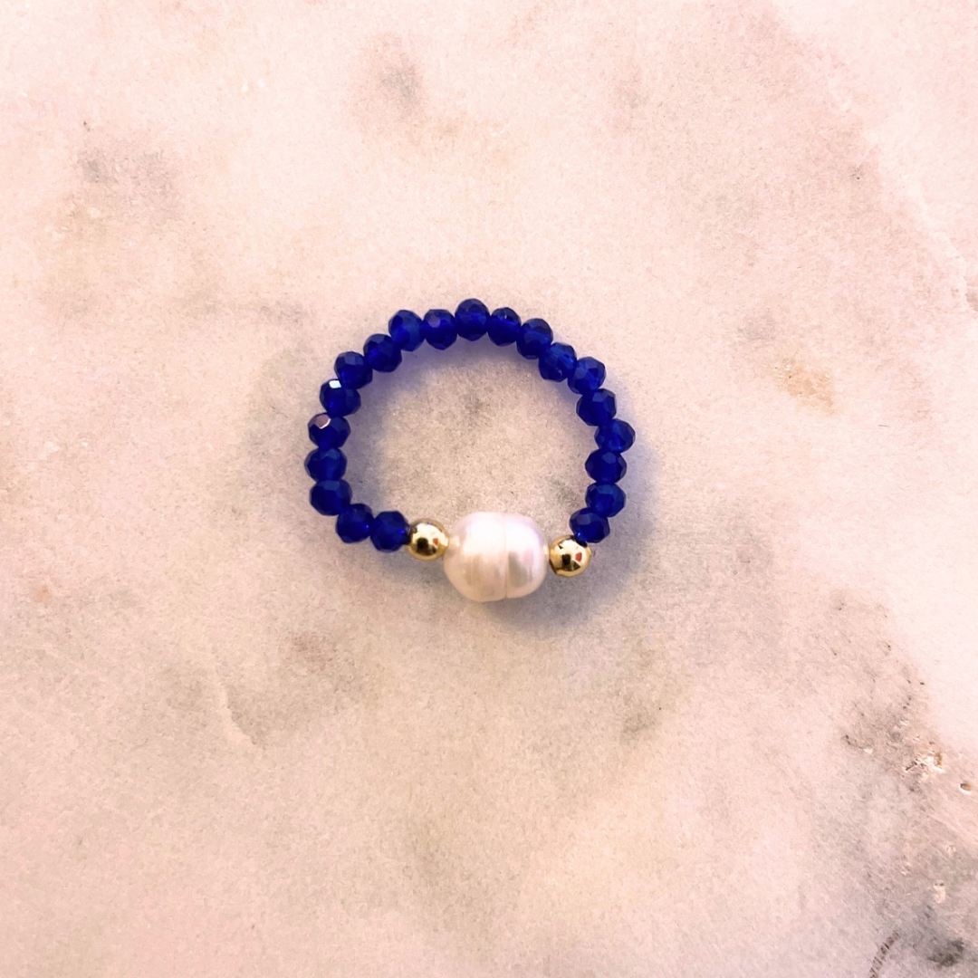 Alaia natural stone rings
