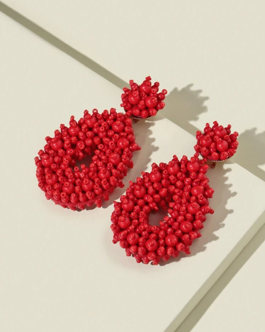 Figure earrings