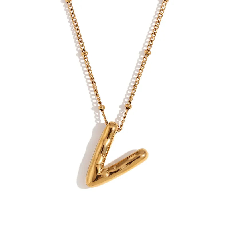 AE initials letter necklaces