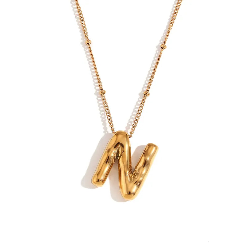 AE initials letter necklaces