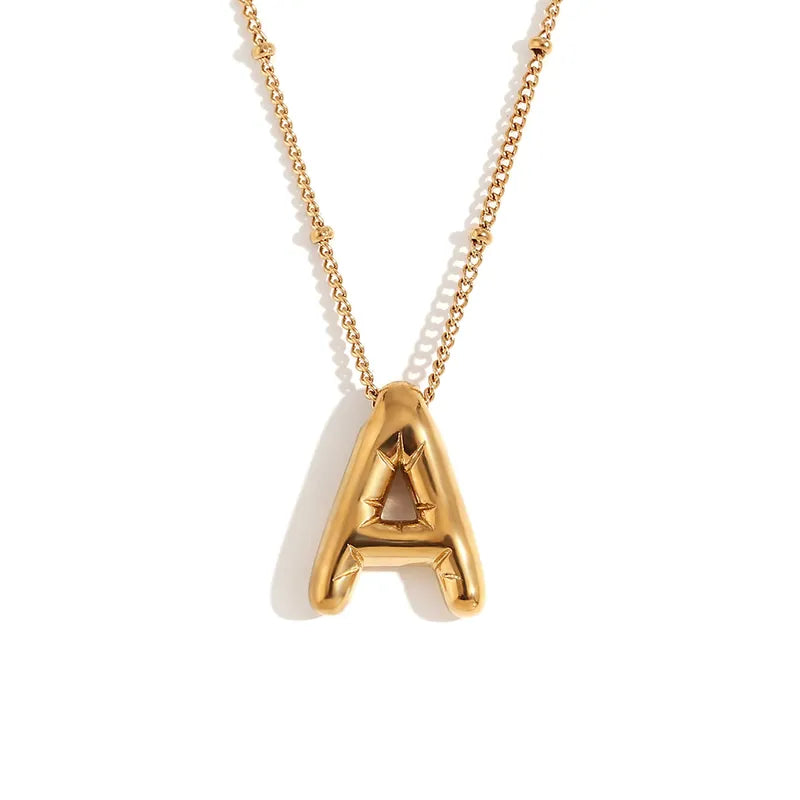 AE initials letter necklaces