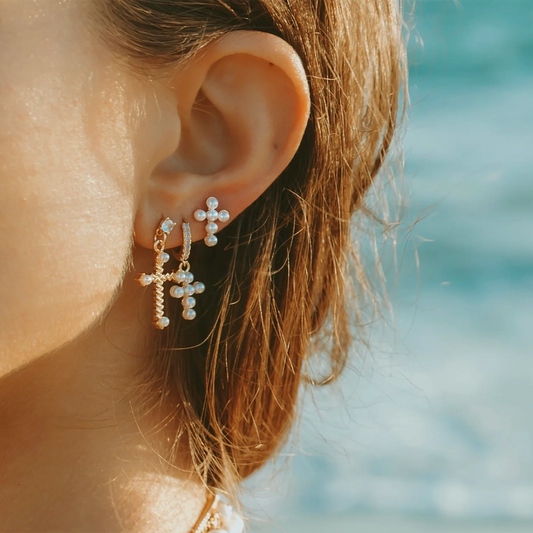 Mer earrings