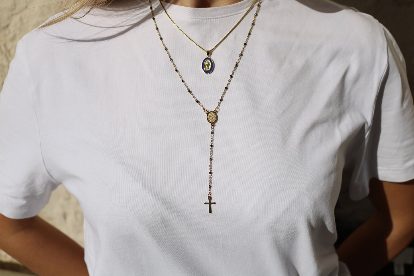 Rosaire necklaces