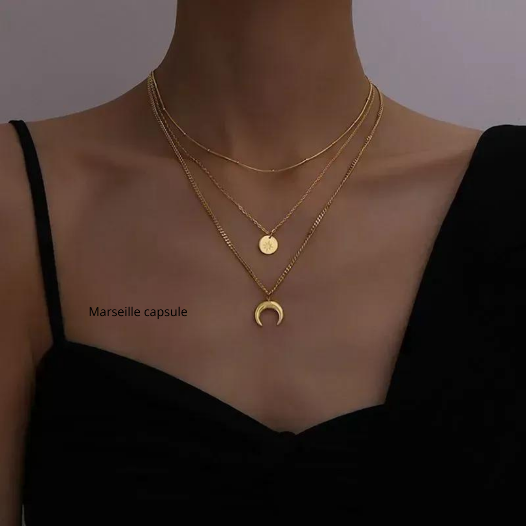 Moon necklace