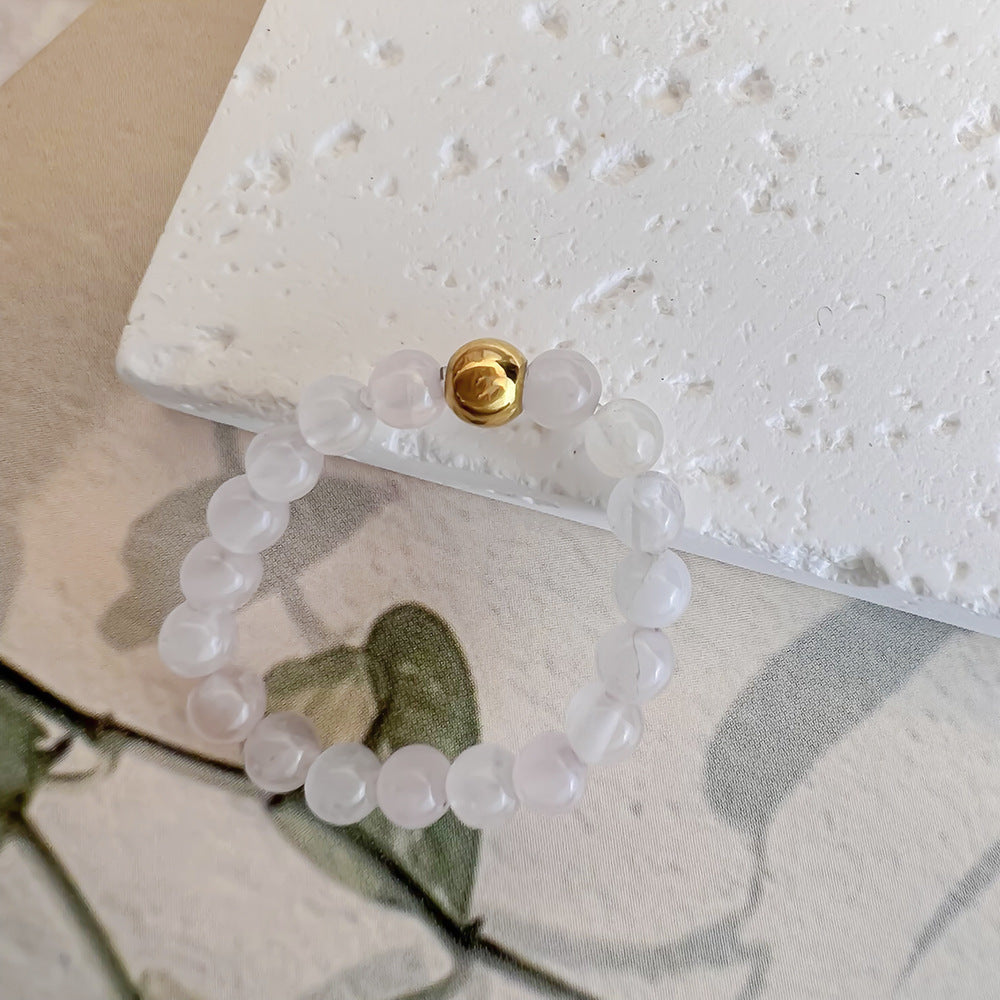 Alaia natural stone rings