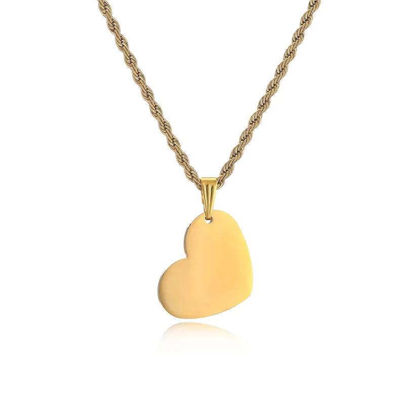 Coeur et Angel necklaces