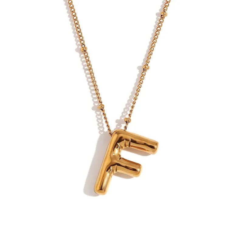 AE  initials letter necklaces